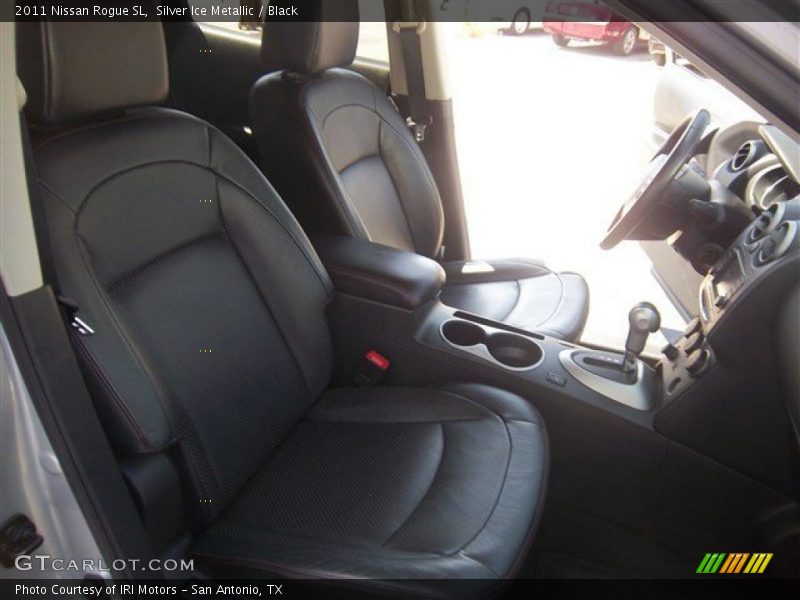 Silver Ice Metallic / Black 2011 Nissan Rogue SL
