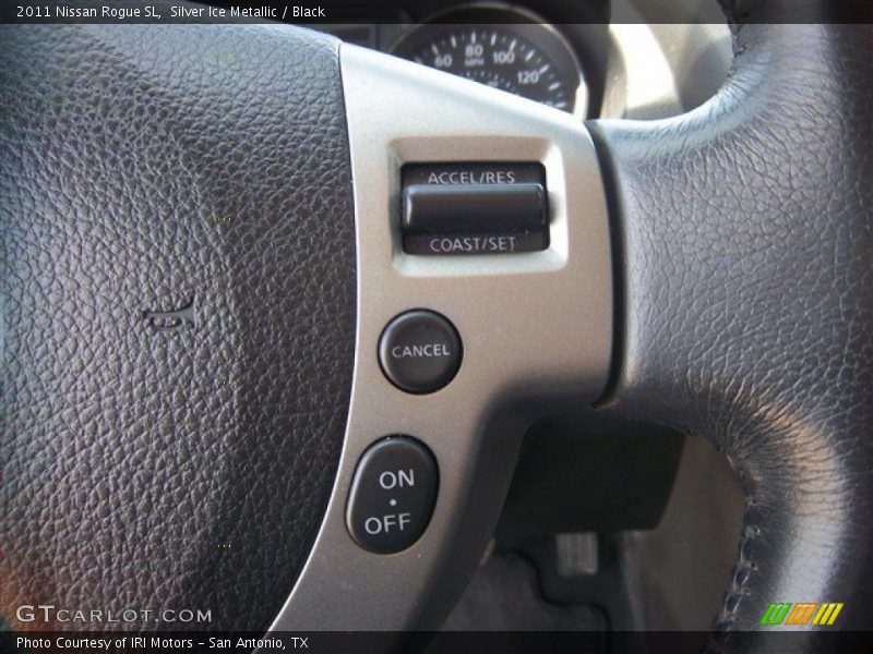 Silver Ice Metallic / Black 2011 Nissan Rogue SL