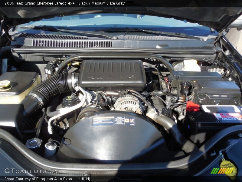 Black / Medium Slate Gray 2006 Jeep Grand Cherokee Laredo 4x4