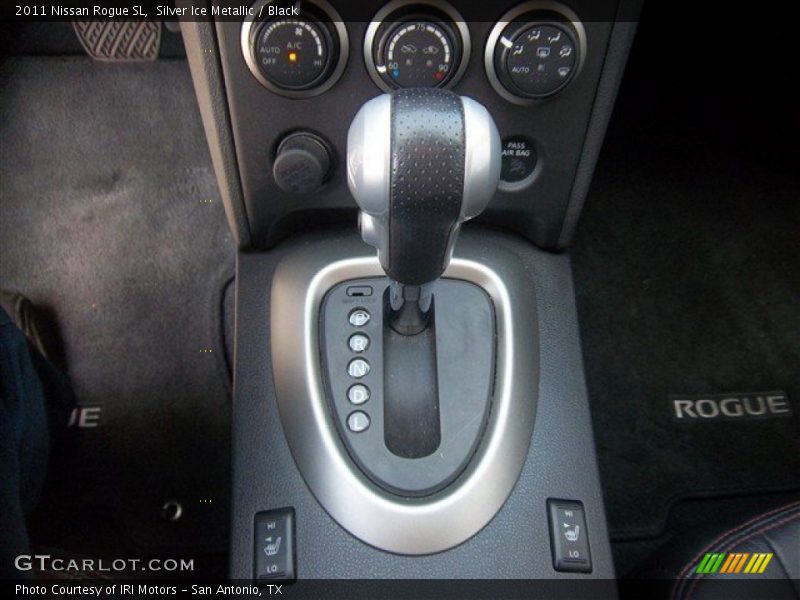Silver Ice Metallic / Black 2011 Nissan Rogue SL