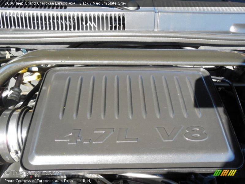 Black / Medium Slate Gray 2006 Jeep Grand Cherokee Laredo 4x4