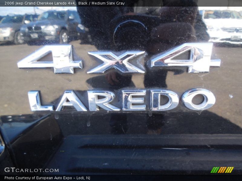 Black / Medium Slate Gray 2006 Jeep Grand Cherokee Laredo 4x4