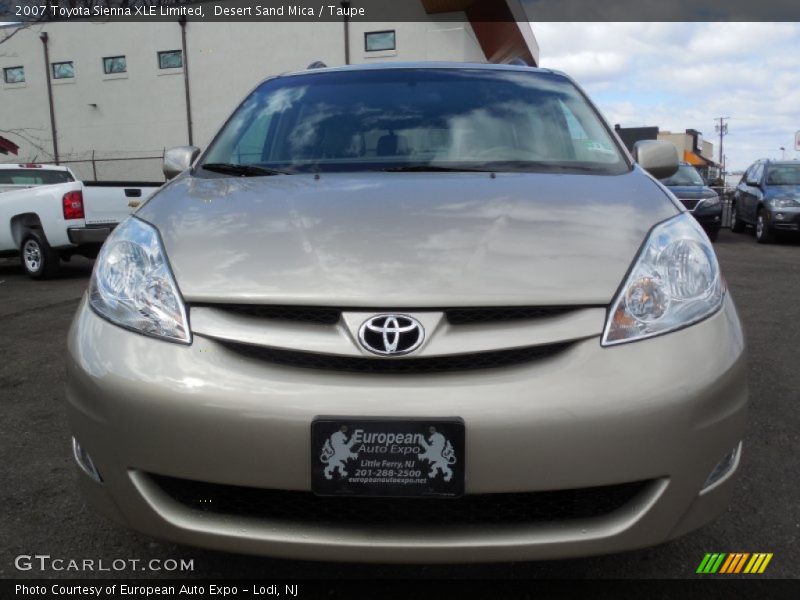 Desert Sand Mica / Taupe 2007 Toyota Sienna XLE Limited