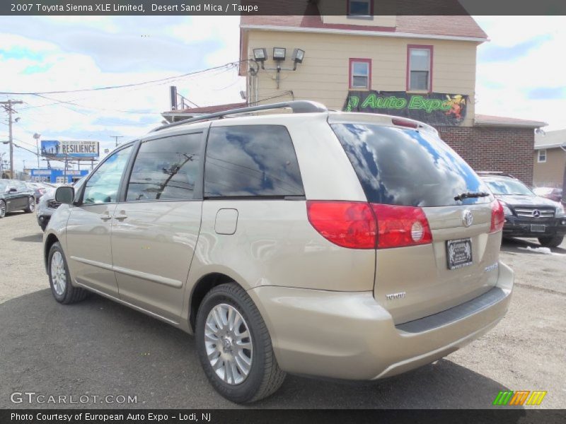 Desert Sand Mica / Taupe 2007 Toyota Sienna XLE Limited