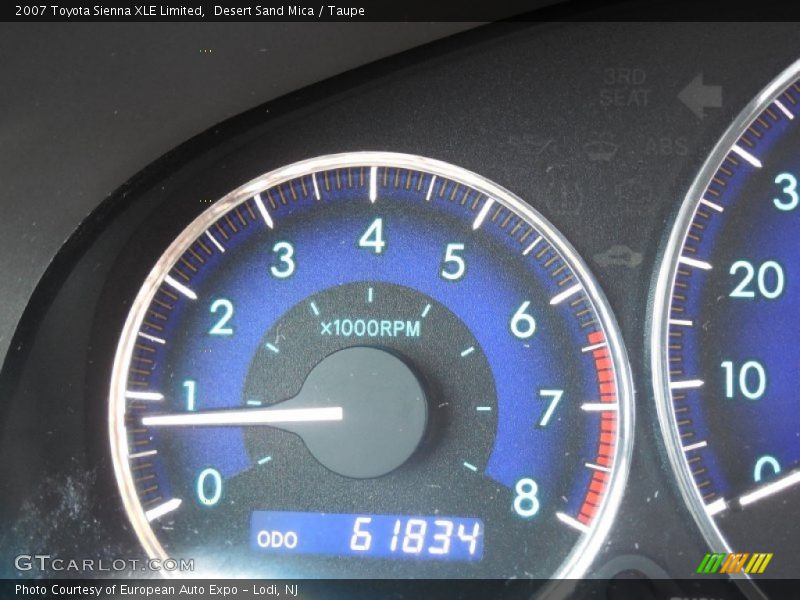 Desert Sand Mica / Taupe 2007 Toyota Sienna XLE Limited