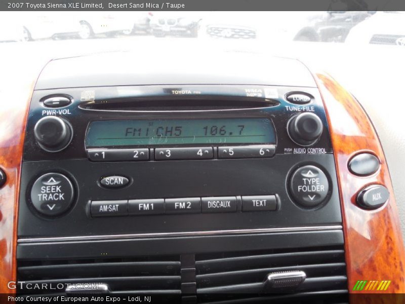 Desert Sand Mica / Taupe 2007 Toyota Sienna XLE Limited