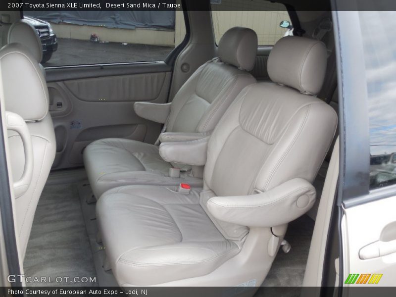 Desert Sand Mica / Taupe 2007 Toyota Sienna XLE Limited