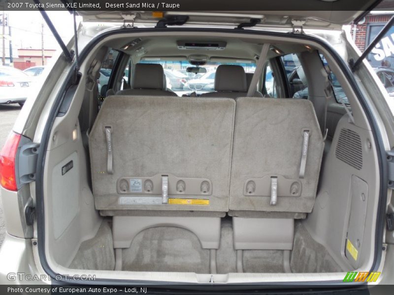 Desert Sand Mica / Taupe 2007 Toyota Sienna XLE Limited