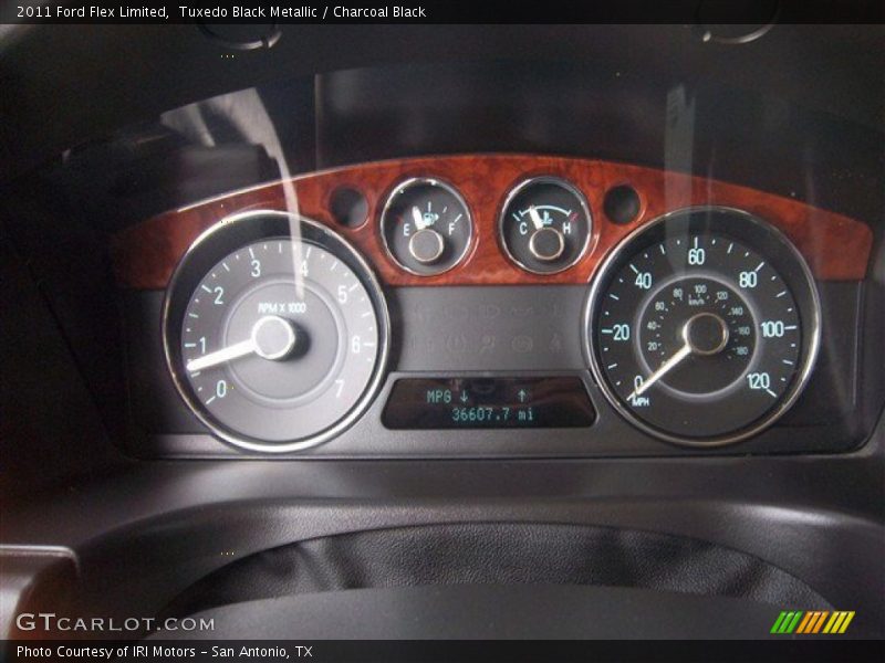 Tuxedo Black Metallic / Charcoal Black 2011 Ford Flex Limited