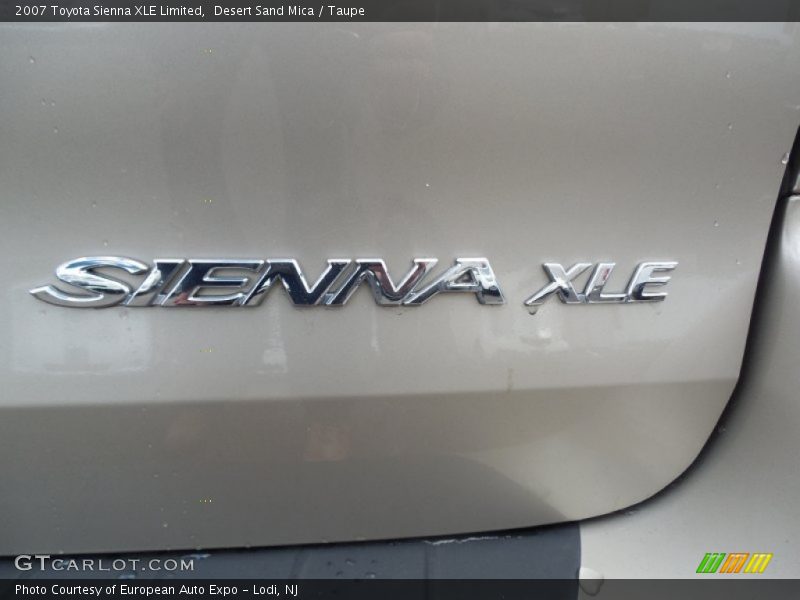 Desert Sand Mica / Taupe 2007 Toyota Sienna XLE Limited
