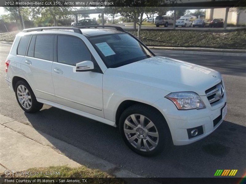 Arctic White / Almond/Black 2012 Mercedes-Benz GLK 350