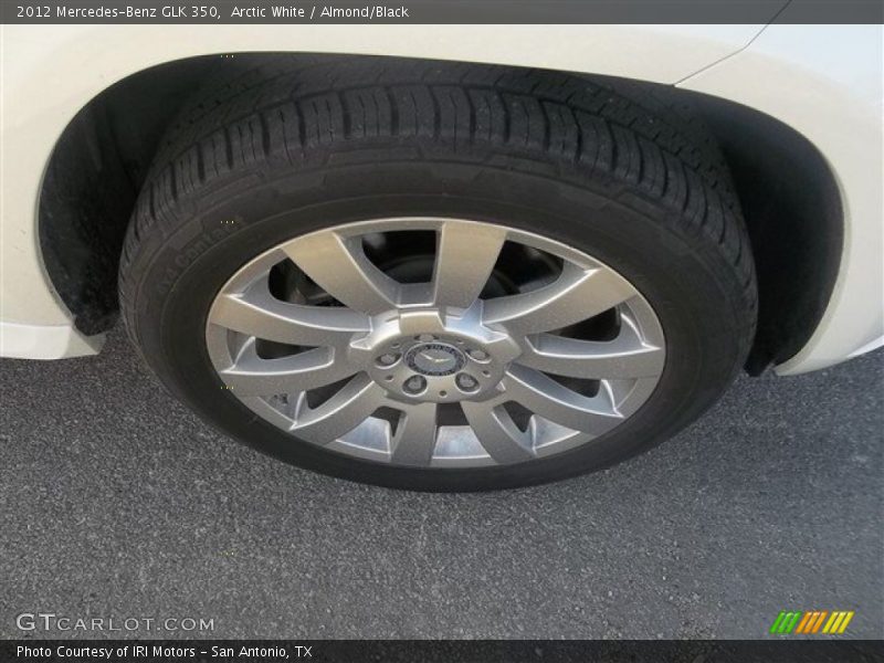 Arctic White / Almond/Black 2012 Mercedes-Benz GLK 350