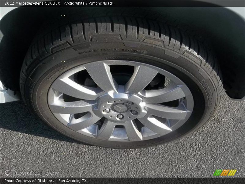 Arctic White / Almond/Black 2012 Mercedes-Benz GLK 350