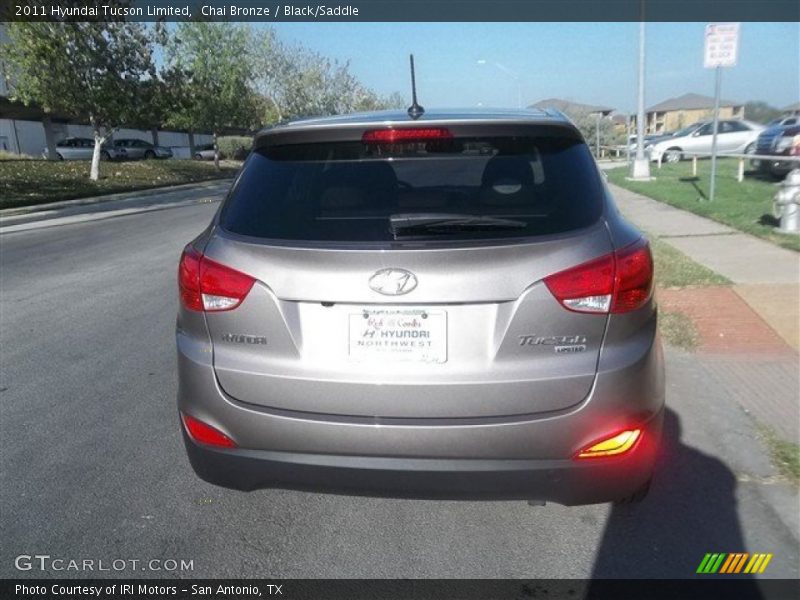 Chai Bronze / Black/Saddle 2011 Hyundai Tucson Limited