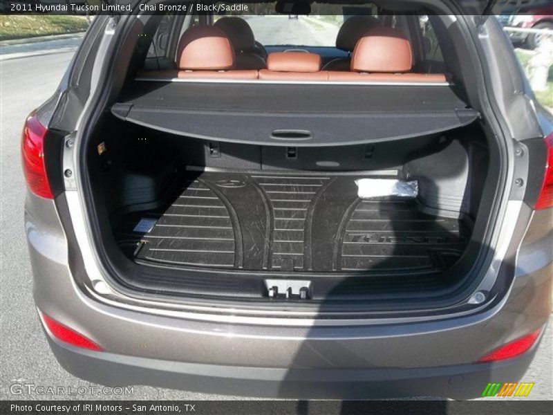 Chai Bronze / Black/Saddle 2011 Hyundai Tucson Limited