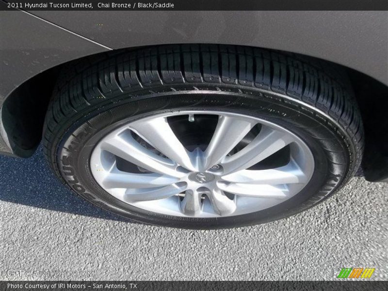 Chai Bronze / Black/Saddle 2011 Hyundai Tucson Limited