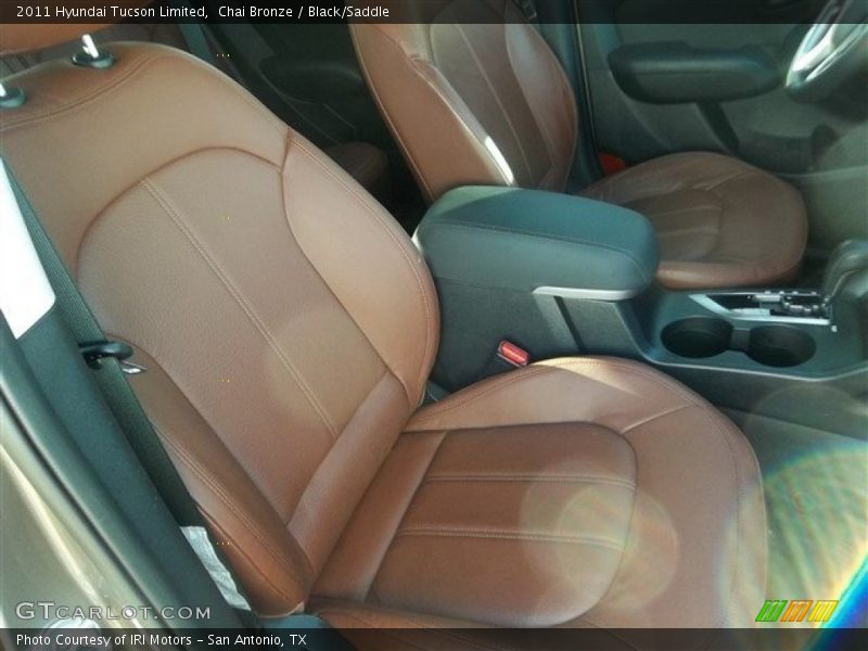 Chai Bronze / Black/Saddle 2011 Hyundai Tucson Limited