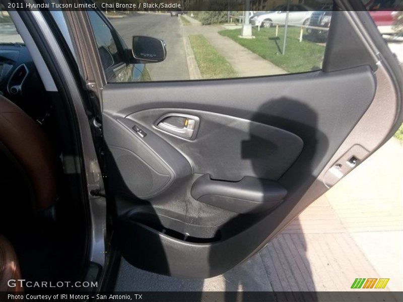 Chai Bronze / Black/Saddle 2011 Hyundai Tucson Limited