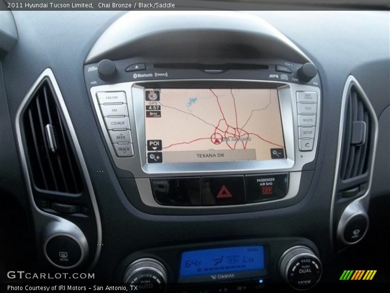 Chai Bronze / Black/Saddle 2011 Hyundai Tucson Limited