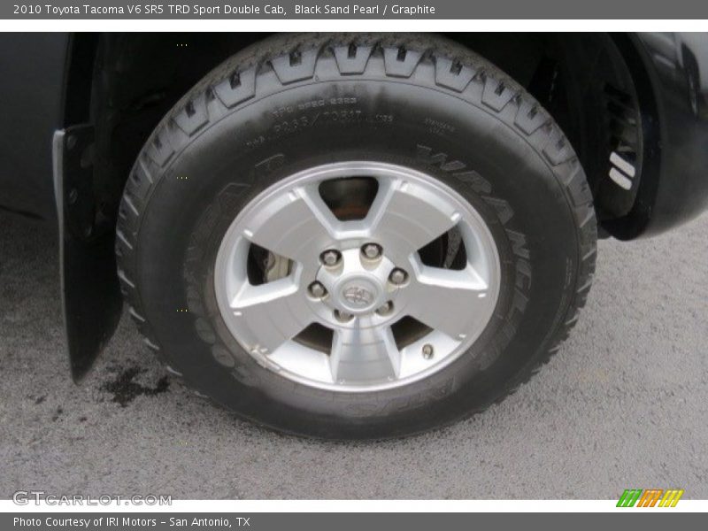 Black Sand Pearl / Graphite 2010 Toyota Tacoma V6 SR5 TRD Sport Double Cab