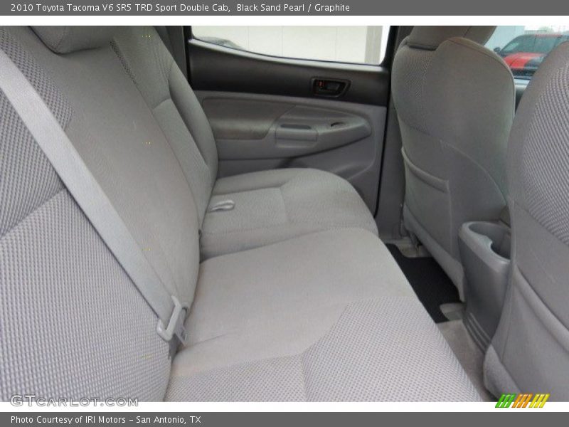 Black Sand Pearl / Graphite 2010 Toyota Tacoma V6 SR5 TRD Sport Double Cab