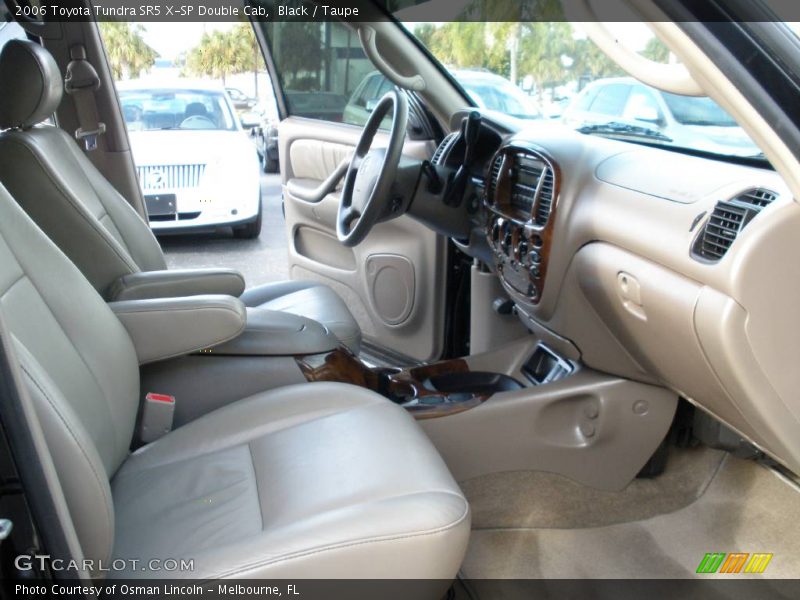 Black / Taupe 2006 Toyota Tundra SR5 X-SP Double Cab