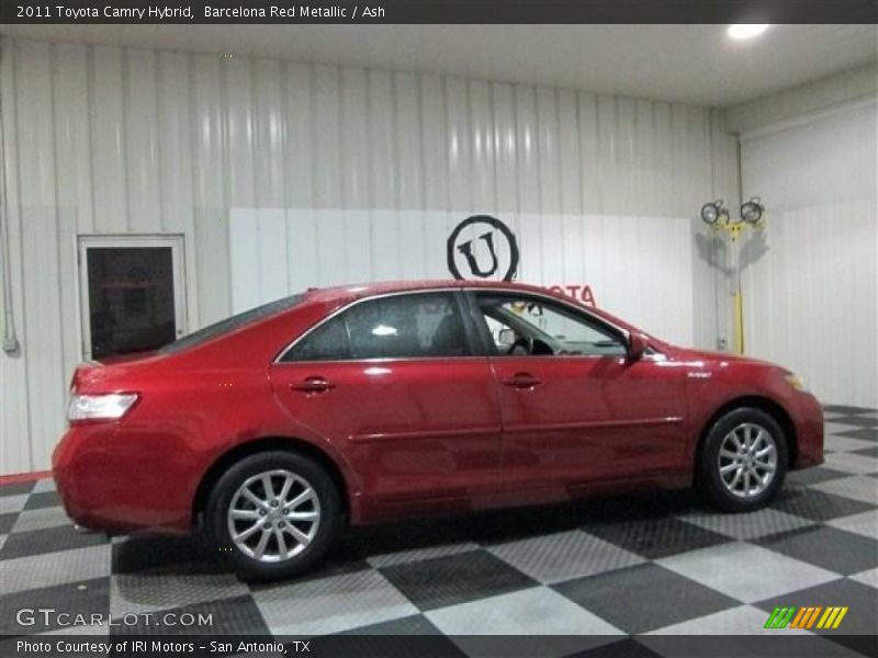 Barcelona Red Metallic / Ash 2011 Toyota Camry Hybrid