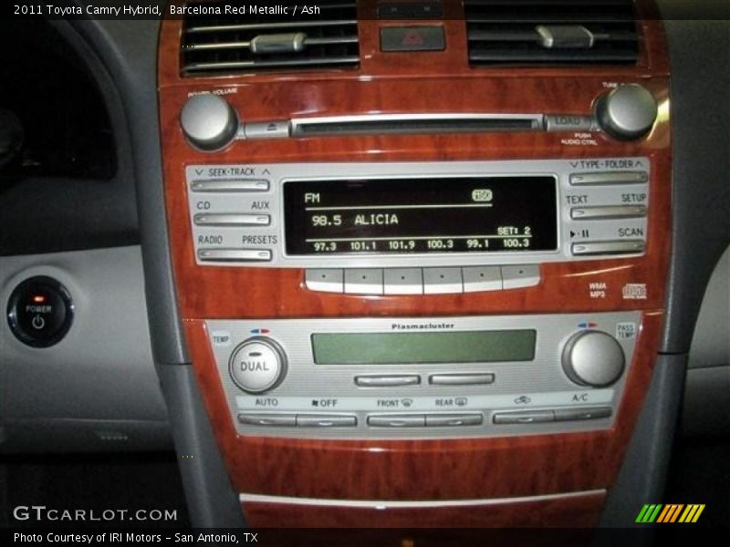 Barcelona Red Metallic / Ash 2011 Toyota Camry Hybrid