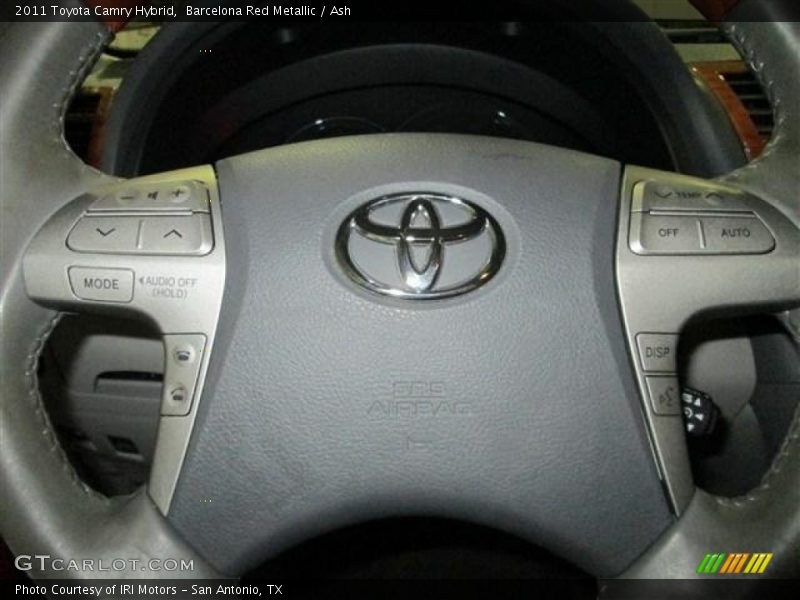 Barcelona Red Metallic / Ash 2011 Toyota Camry Hybrid