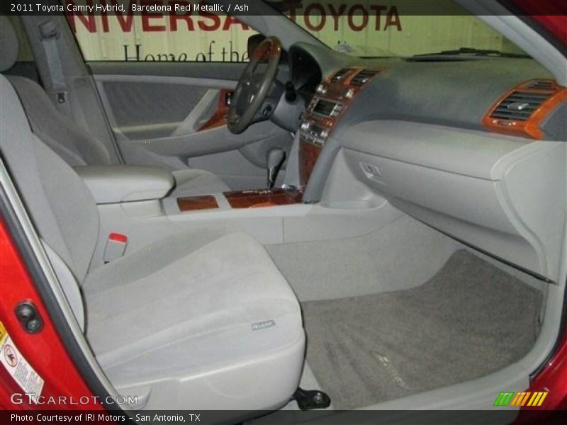 Barcelona Red Metallic / Ash 2011 Toyota Camry Hybrid