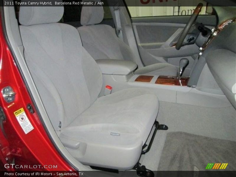 Barcelona Red Metallic / Ash 2011 Toyota Camry Hybrid