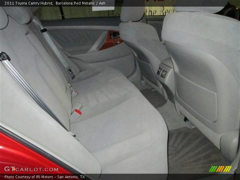 Barcelona Red Metallic / Ash 2011 Toyota Camry Hybrid