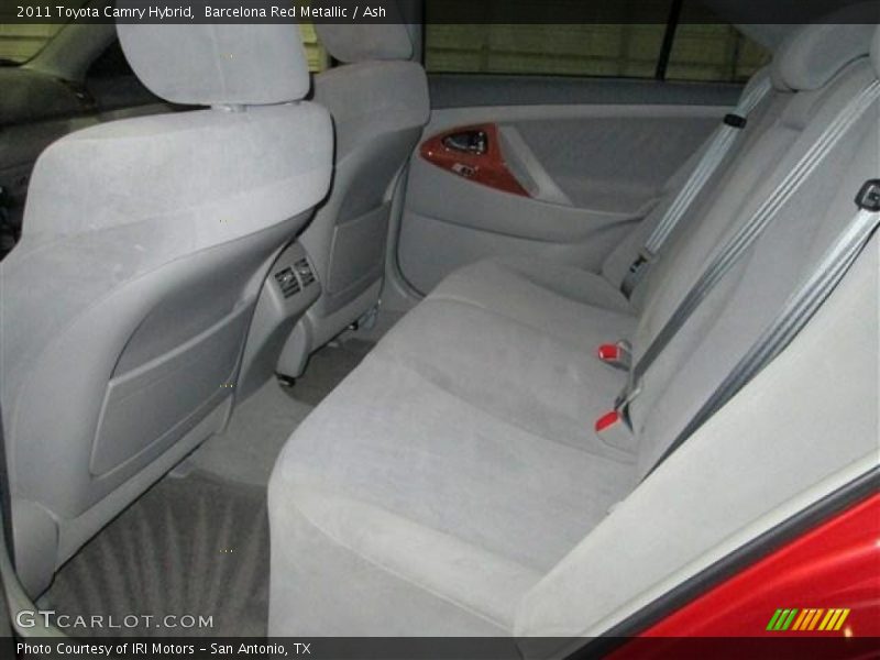 Barcelona Red Metallic / Ash 2011 Toyota Camry Hybrid
