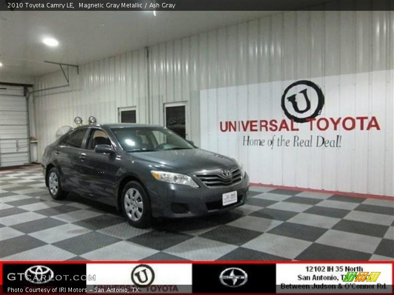 Magnetic Gray Metallic / Ash Gray 2010 Toyota Camry LE
