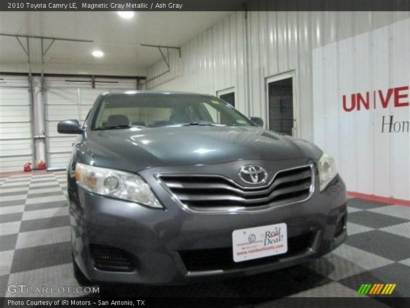 Magnetic Gray Metallic / Ash Gray 2010 Toyota Camry LE
