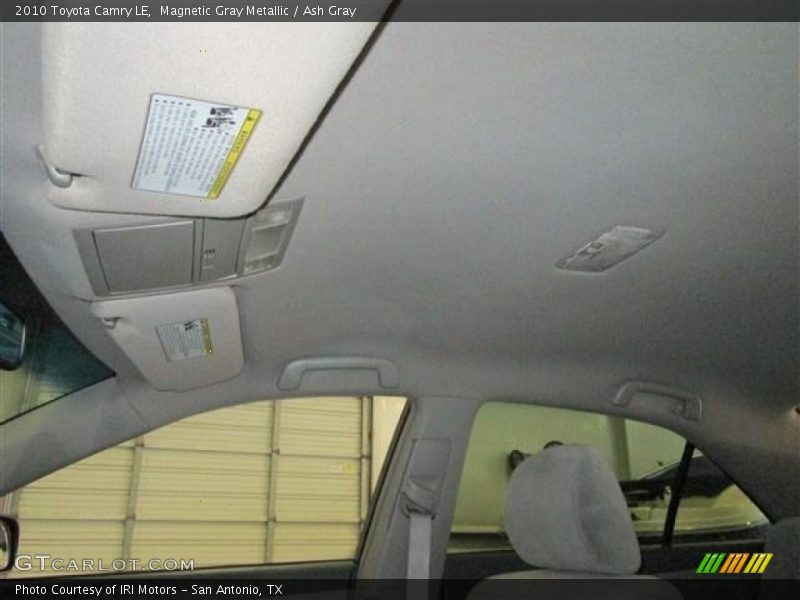 Magnetic Gray Metallic / Ash Gray 2010 Toyota Camry LE