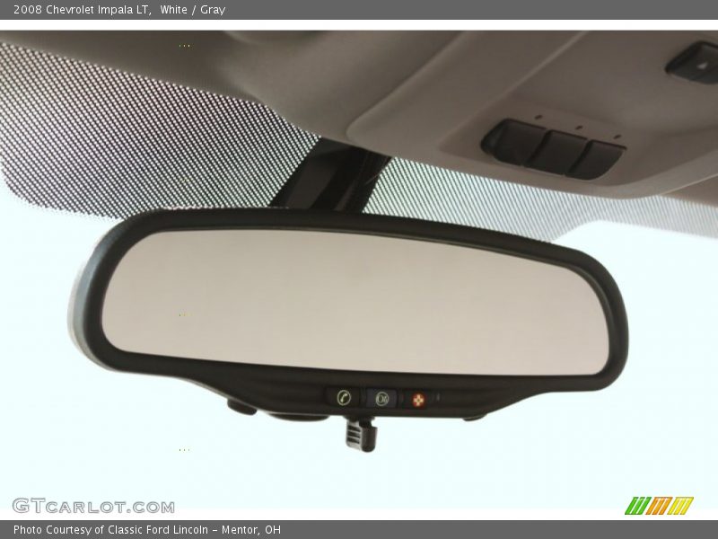 White / Gray 2008 Chevrolet Impala LT