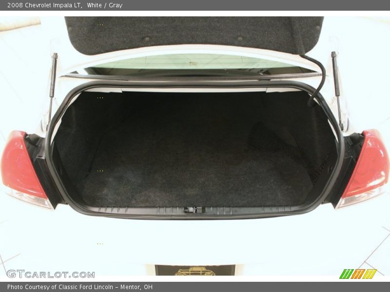 White / Gray 2008 Chevrolet Impala LT