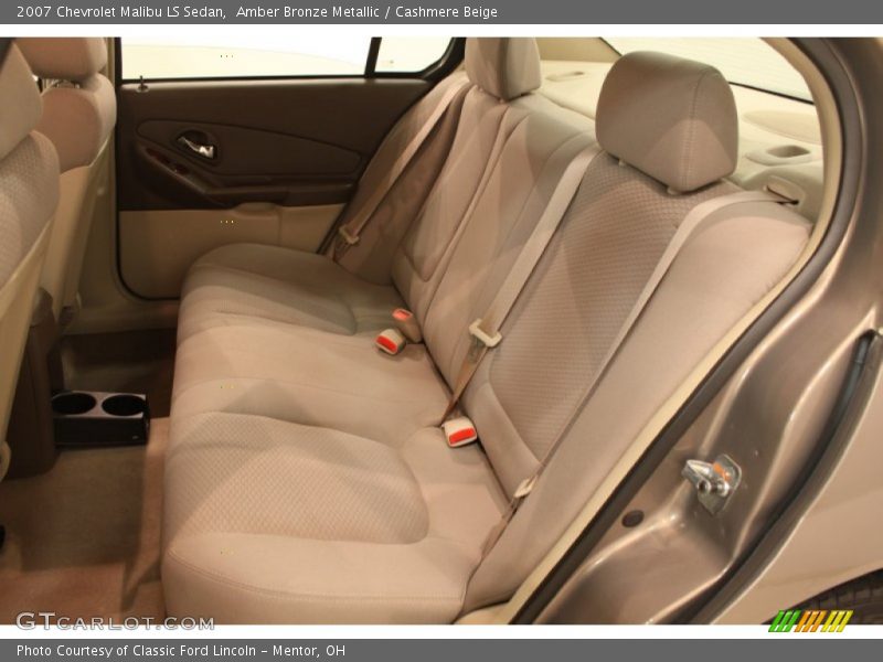 Amber Bronze Metallic / Cashmere Beige 2007 Chevrolet Malibu LS Sedan