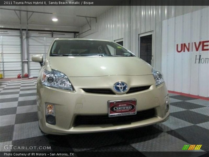 Sandy Beach Metallic / Bisque 2011 Toyota Prius Hybrid II