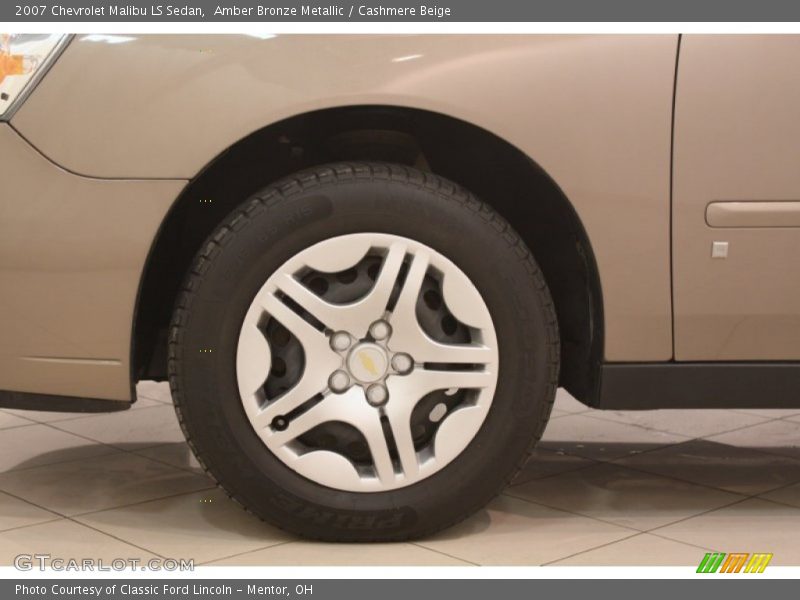 Amber Bronze Metallic / Cashmere Beige 2007 Chevrolet Malibu LS Sedan