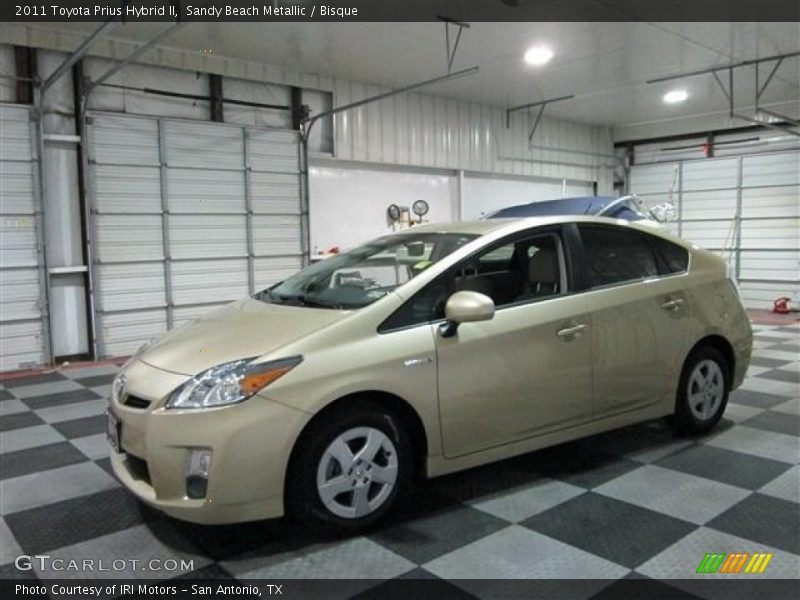 Sandy Beach Metallic / Bisque 2011 Toyota Prius Hybrid II