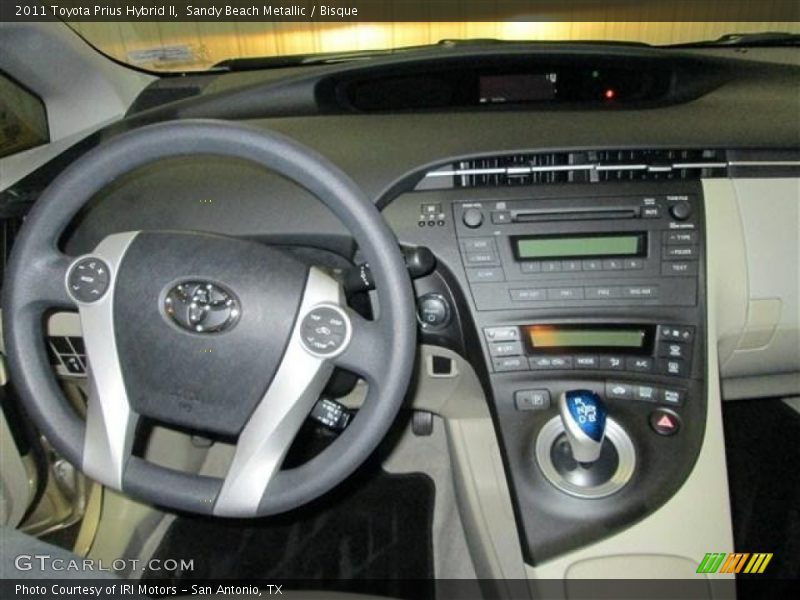Sandy Beach Metallic / Bisque 2011 Toyota Prius Hybrid II