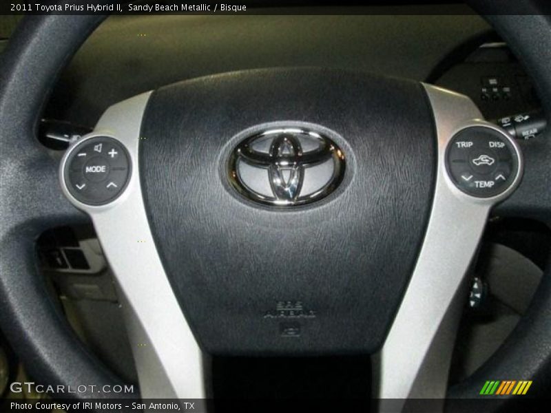 Sandy Beach Metallic / Bisque 2011 Toyota Prius Hybrid II