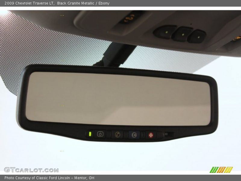 Black Granite Metallic / Ebony 2009 Chevrolet Traverse LT