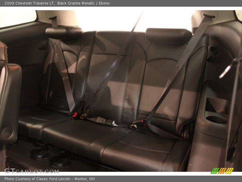 Black Granite Metallic / Ebony 2009 Chevrolet Traverse LT