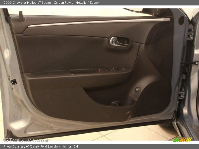 Golden Pewter Metallic / Ebony 2009 Chevrolet Malibu LT Sedan