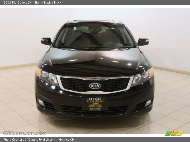 Ebony Black / Black 2009 Kia Optima SX