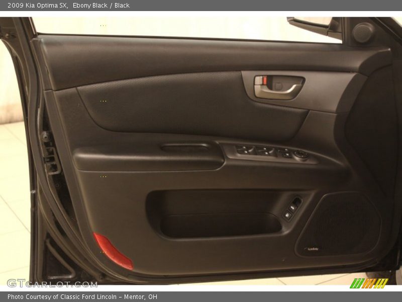 Ebony Black / Black 2009 Kia Optima SX