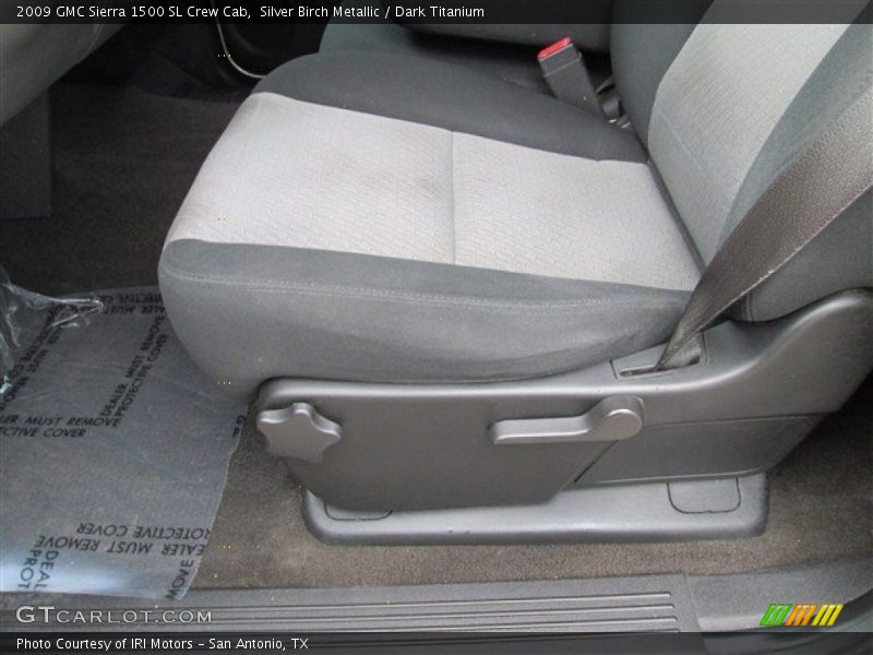 Silver Birch Metallic / Dark Titanium 2009 GMC Sierra 1500 SL Crew Cab
